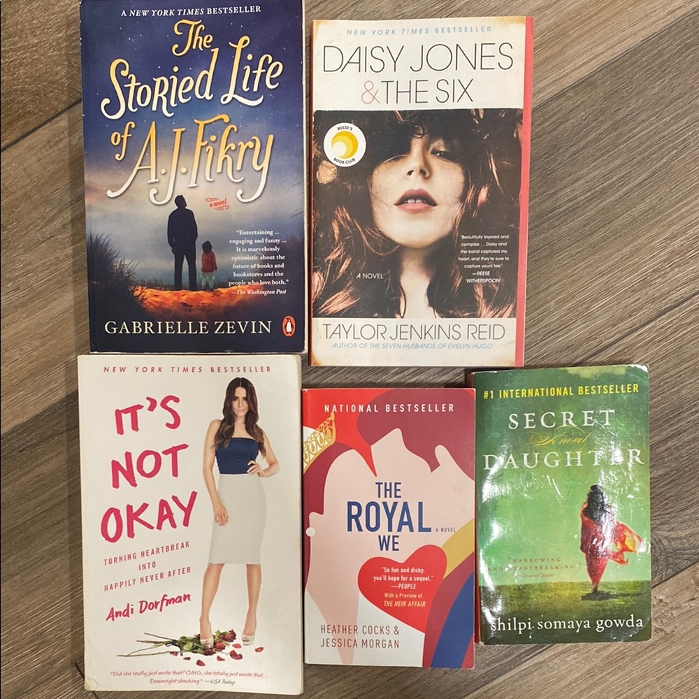 Set of 5 Bestselling Books